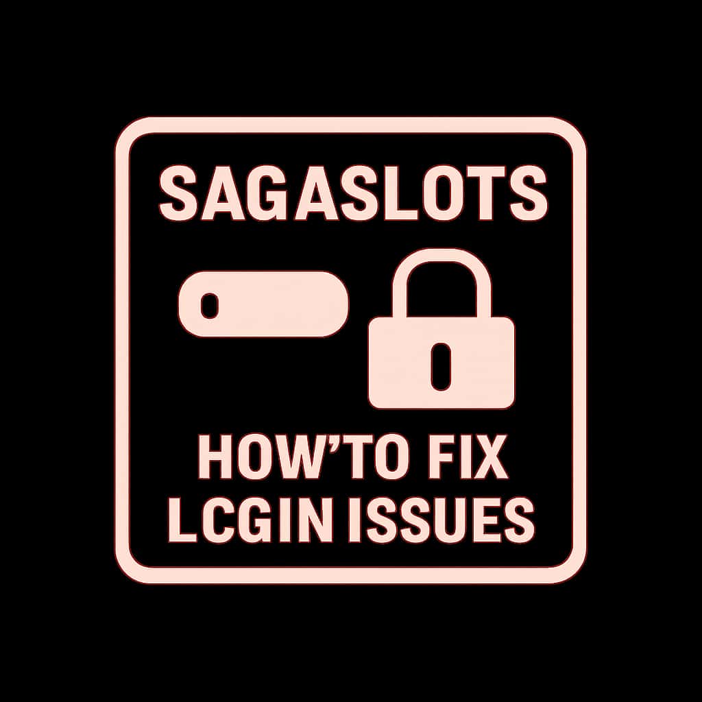 Icon representing Sagaslots login troubleshooting guide.