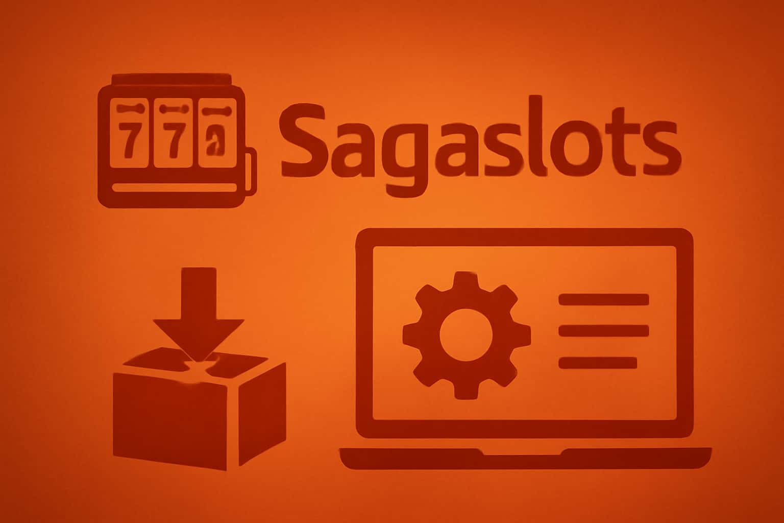 Informational scene about Sagaslots Install.