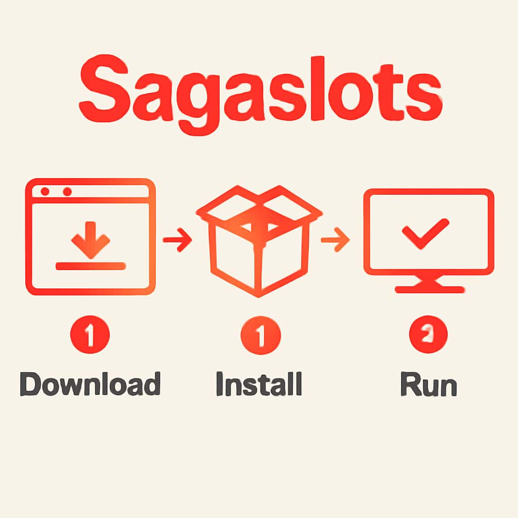Diagram of Sagaslots Install process.