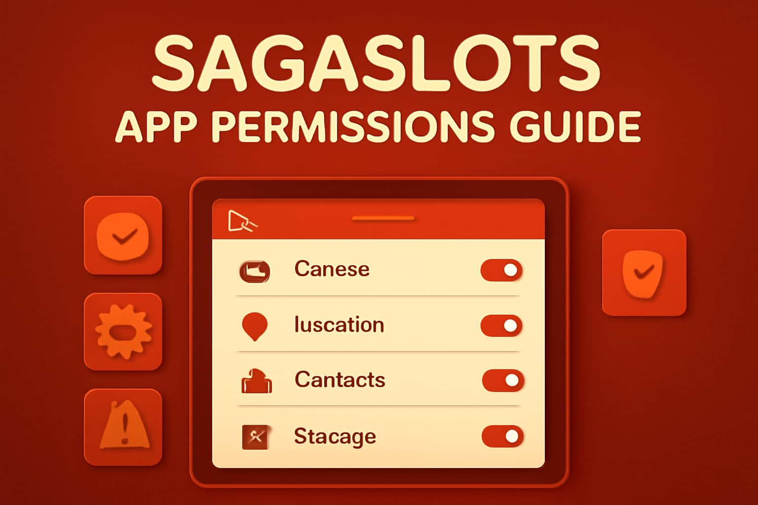 Illustration of Sagaslots App Permissions Guide in a professional setting.
