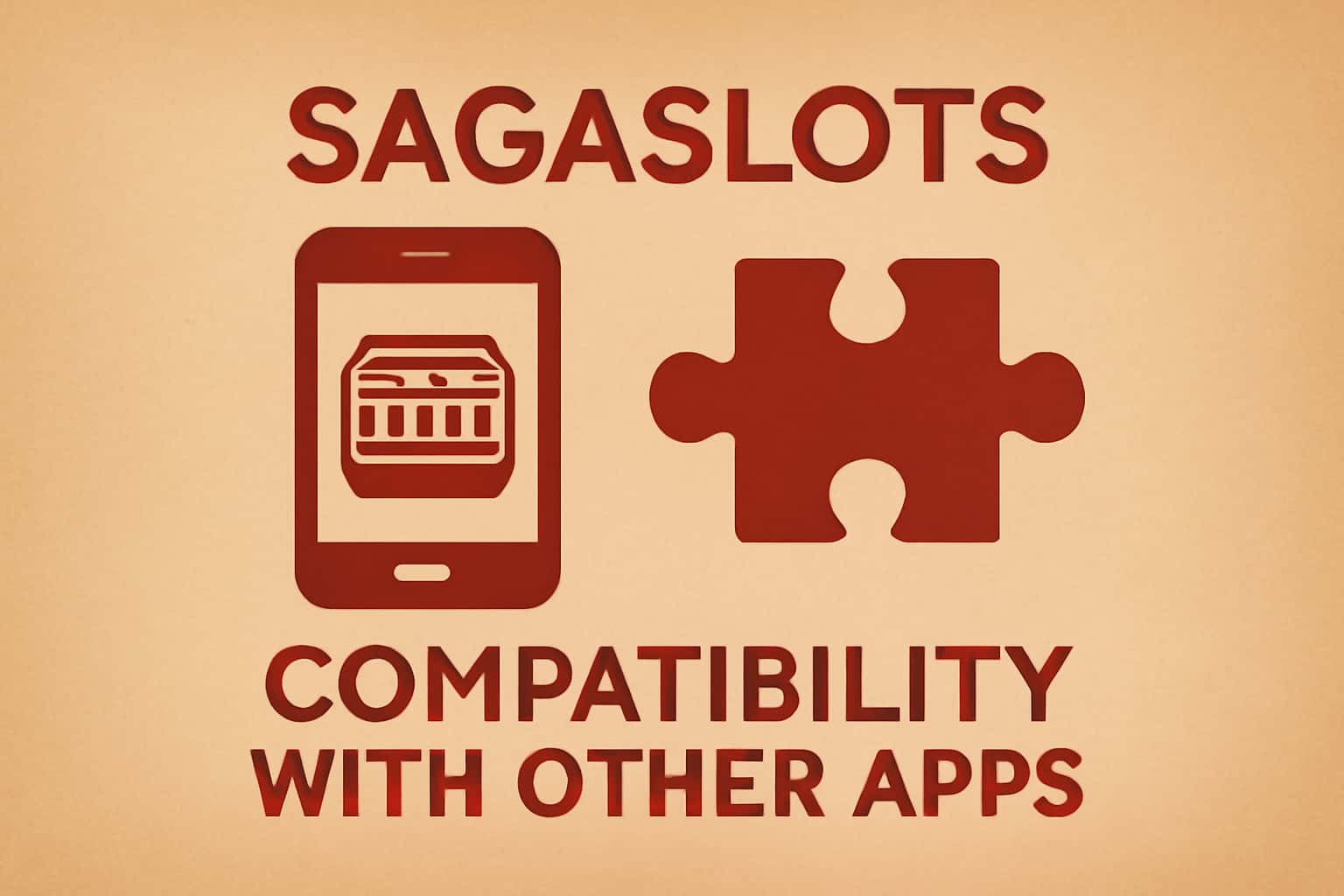 An educational representation of Sagaslots compatibility with other apps.
