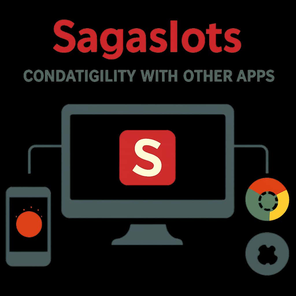 Illustration of Sagaslots compatibility with other applications.
